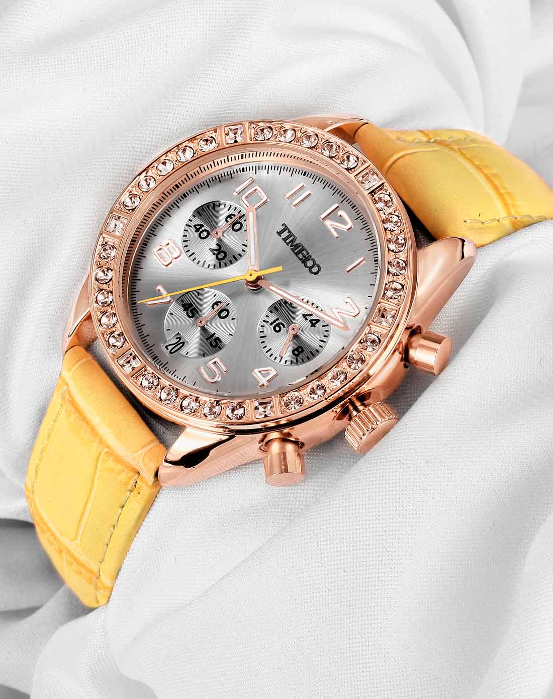 2015新款特供 时尚镶钻真皮石英女表