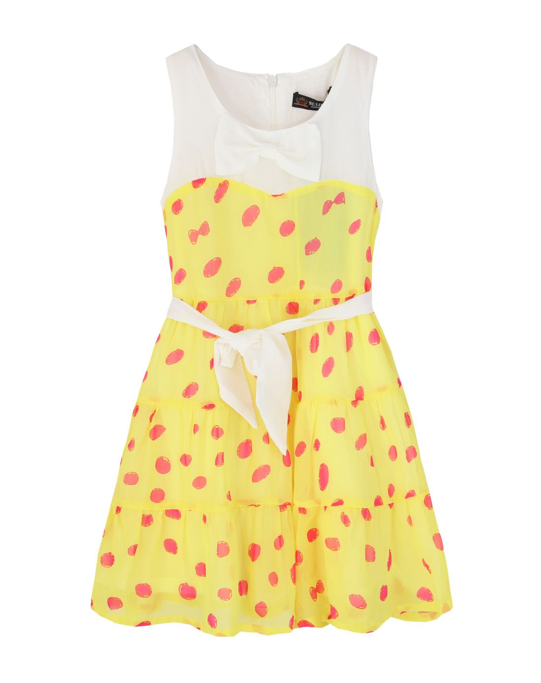 苏黎世家sulisi kids女童专场女童黄色连衣裙gl05009651_唯品会