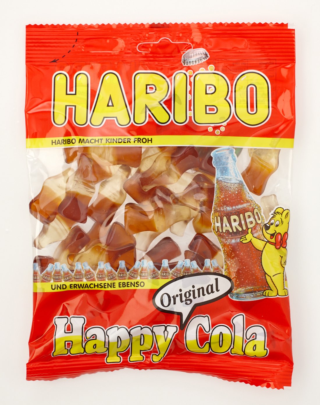 德国haribo哈瑞宝快乐可乐橡皮糖 200g