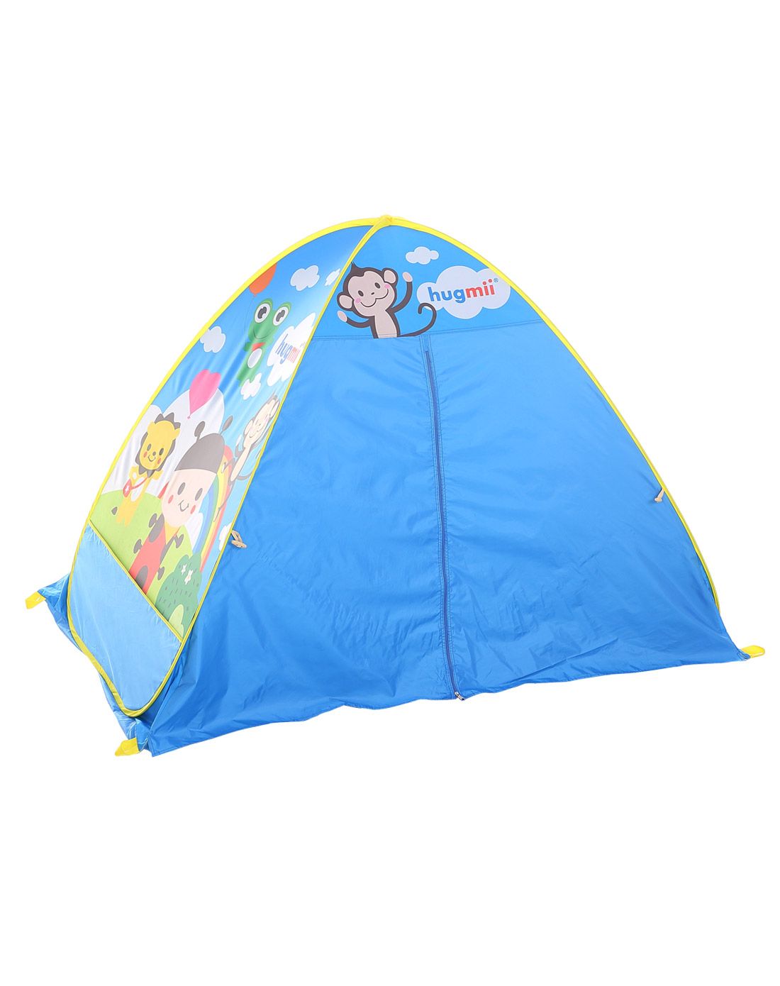 hugmii儿童户外郊游用品专场卡通单门帐篷蓝色c款stkt002_唯品会