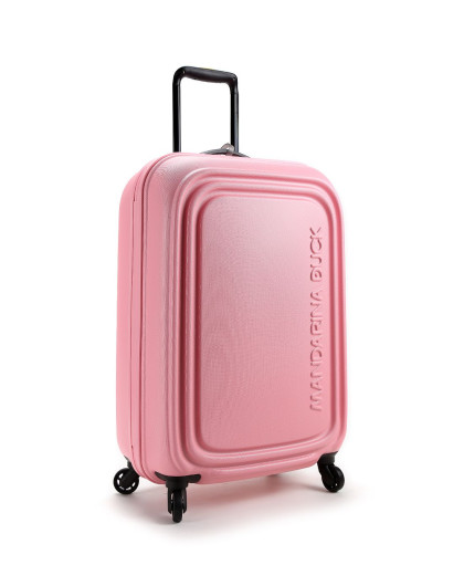 mandarina duck粉色亮丽时尚24寸万向拉杆箱mdat6a1dd207d_唯品会