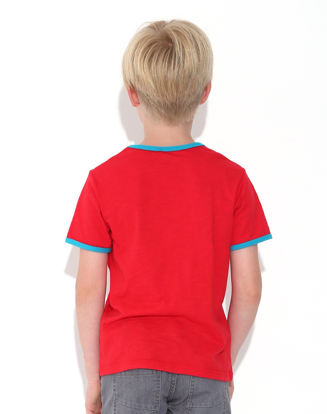 法国lcdp(petits)高端童装服饰专场petits 男童t恤红色adl15e5810221