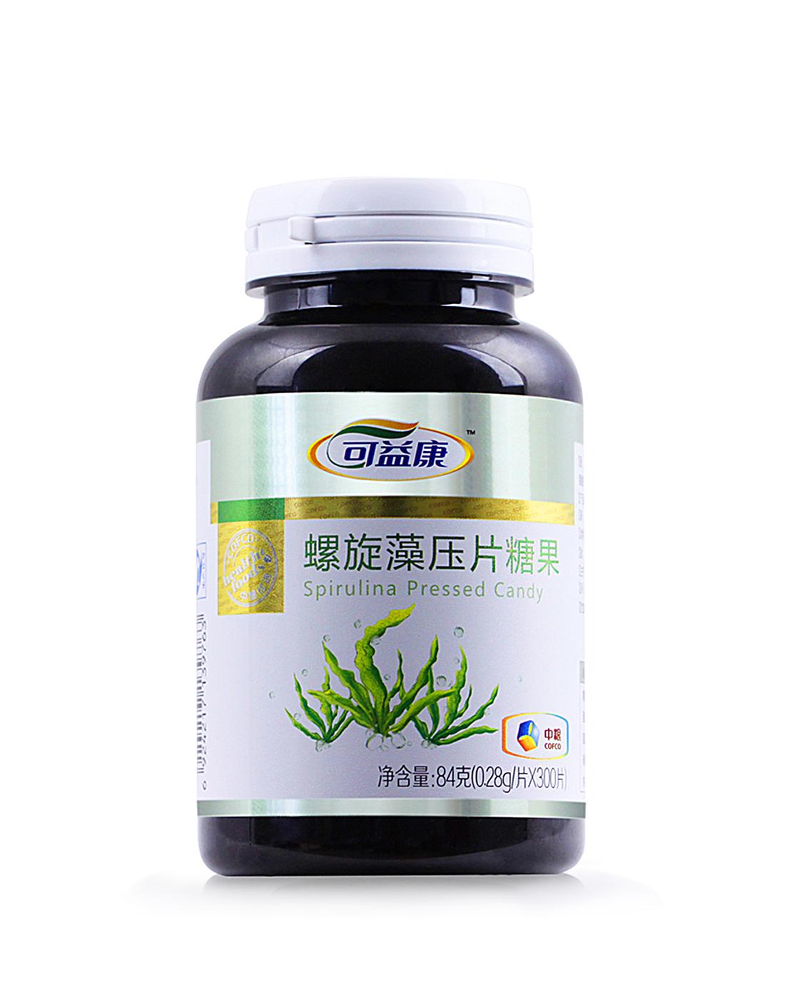 健乐多&可益康保健品专场可益康螺旋藻压片糖果300片6924217139763