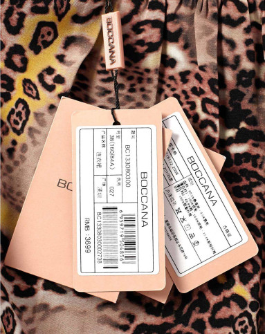 宝卡纳黑/粉啡色时尚简约连衣裙bc133080300027_唯品会