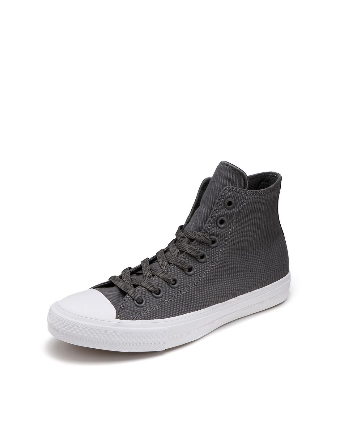 经典个性 中性款灰色高帮休闲鞋 匡威converse