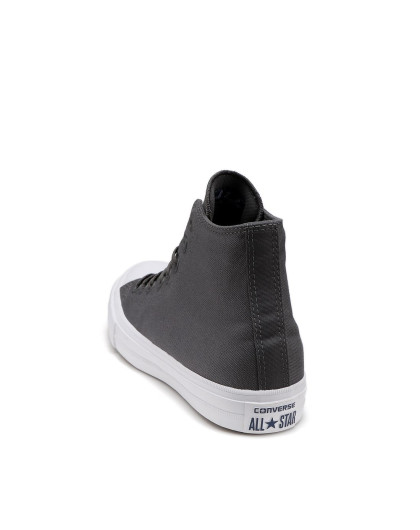 经典个性 中性款灰色高帮休闲鞋 匡威converse