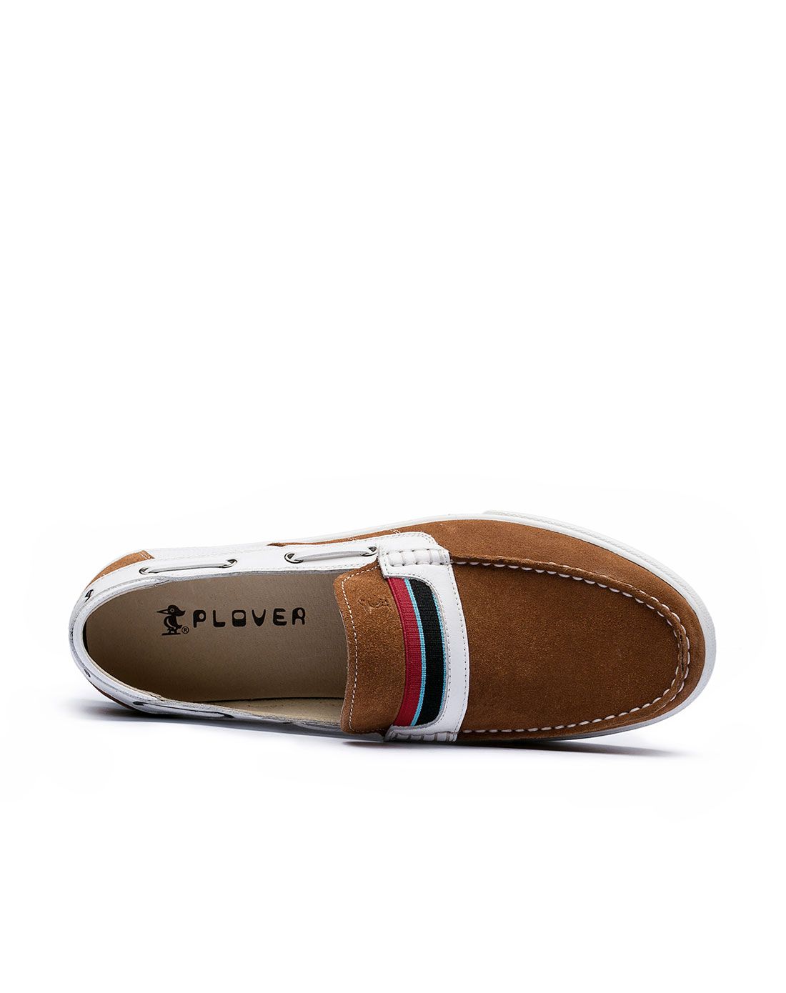 plover男款秋冬土黄色休闲鞋w0601431_唯品会