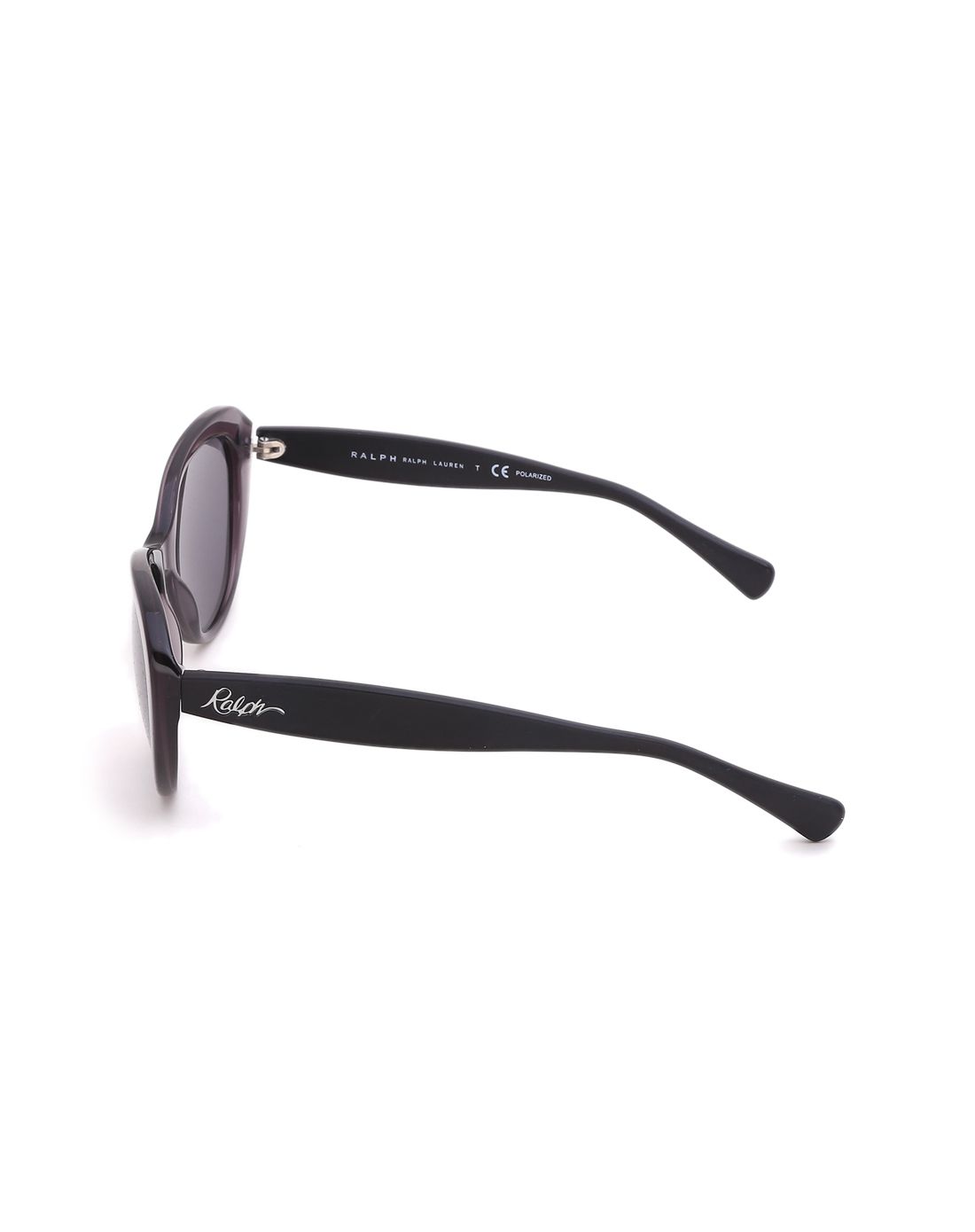 > ralph女款紫黑色猫眼板材太阳眼镜