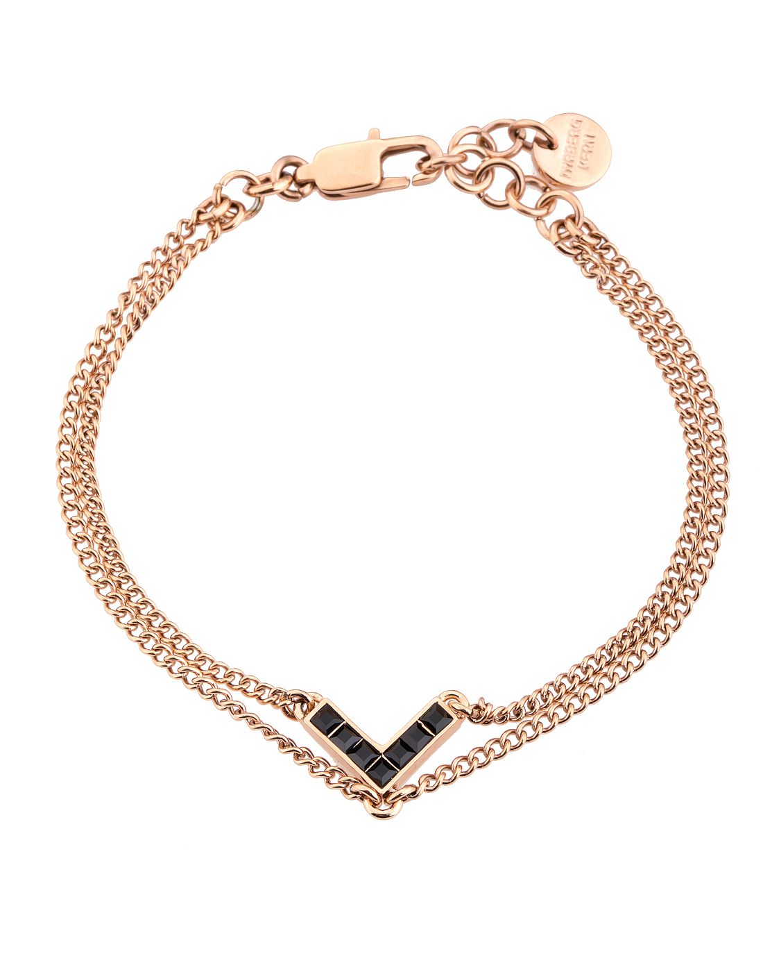 dyrberg/kern 现代方形系列手链