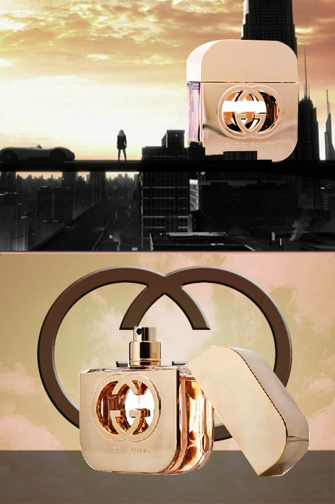 性感女香 古驰罪爱女士淡香水礼盒 ,像一件当代艺术品一样,外形看起来