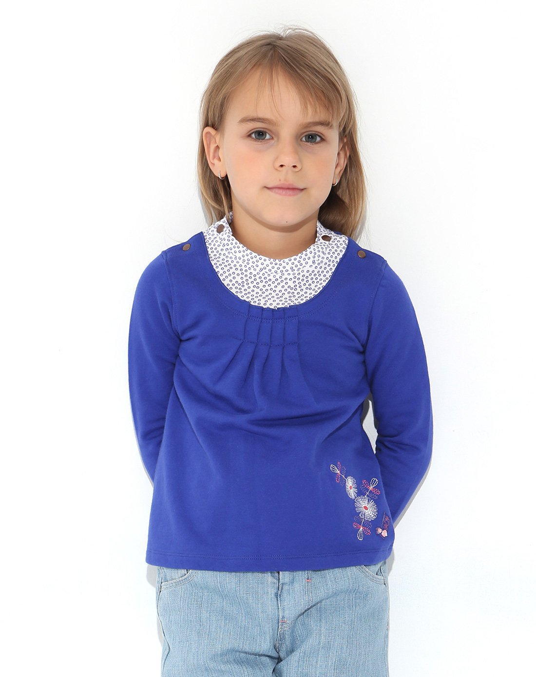 法国lcdp(petits)高端童装服饰专场petits 女童卫衣adt15h1180009