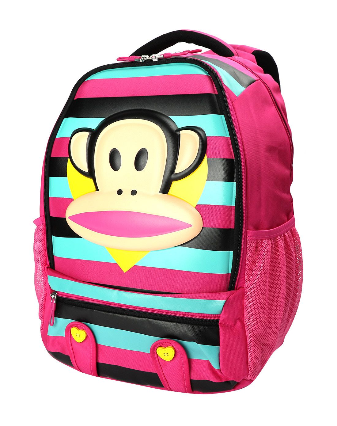 paul frank玫红女童时尚书包