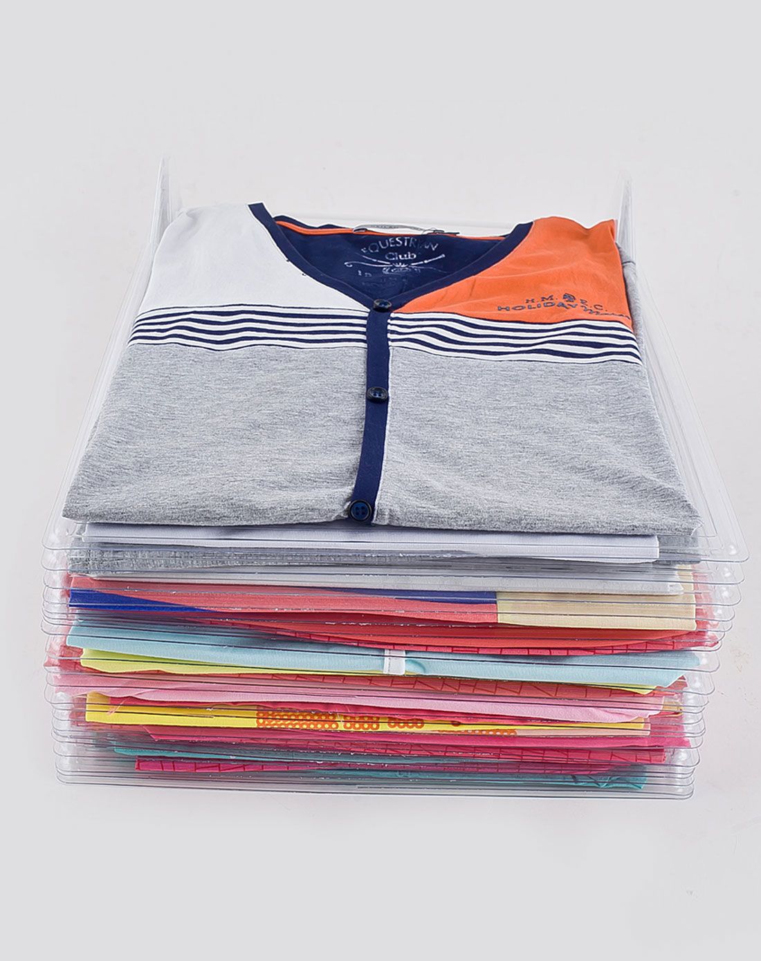 友纳 日式衣物收纳板 10片装