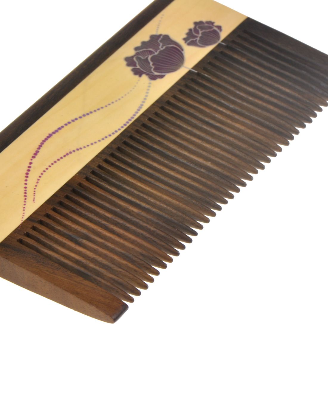 天然古夷苏木梳 手工打磨 送领导送家人