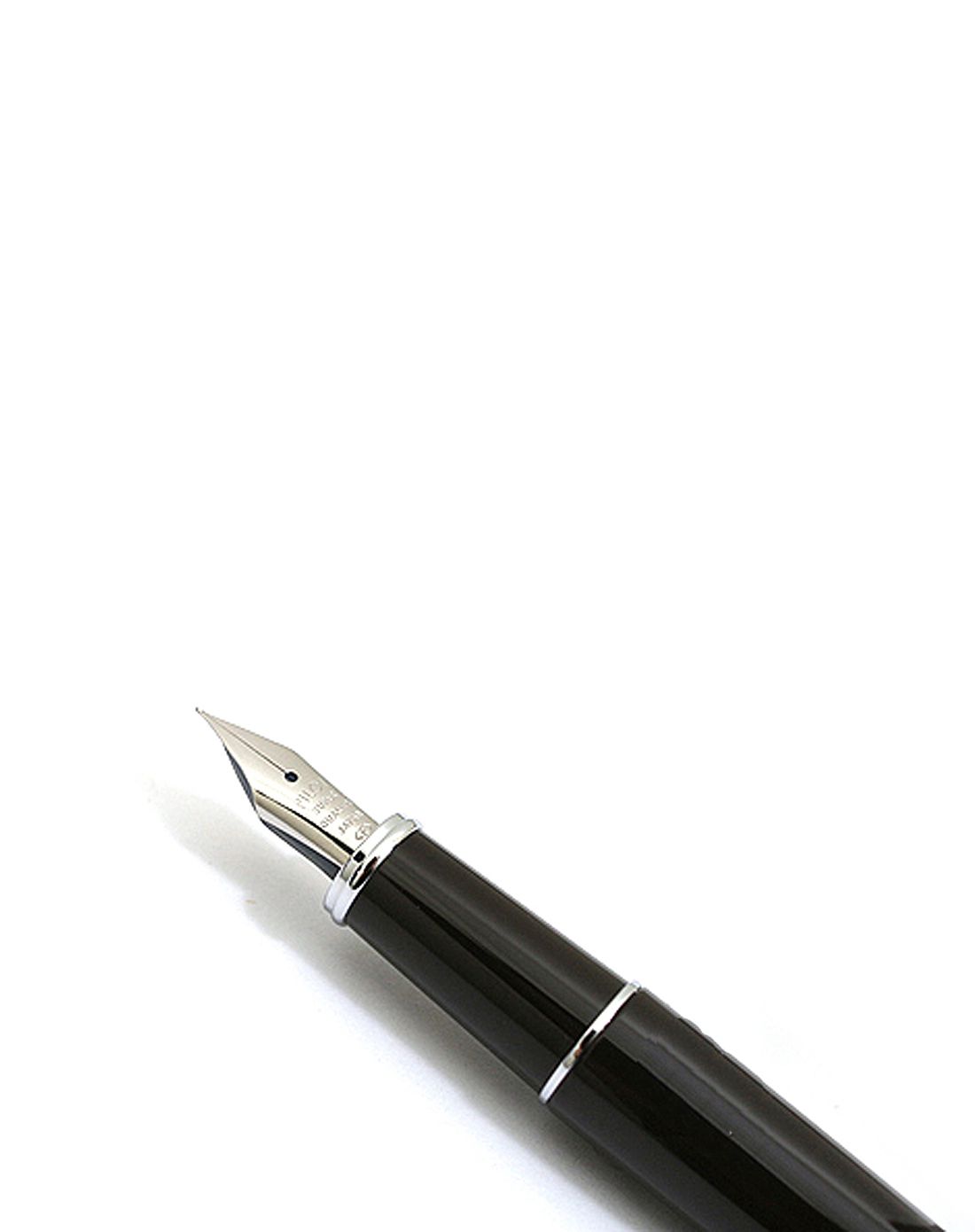 日本百乐pilot佩尔娜签字钢笔-中尖(黑棕色)