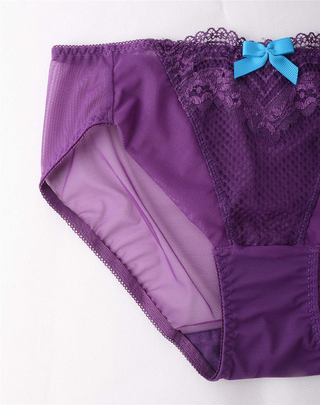 紫色洛水阑珊性感蕾丝内裤