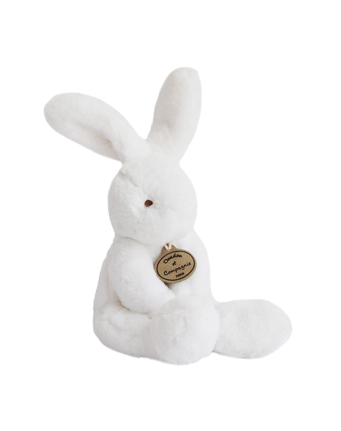 法国doudou婴童安抚毛绒玩具专场doudou et compagnie 白色中号长腿兔