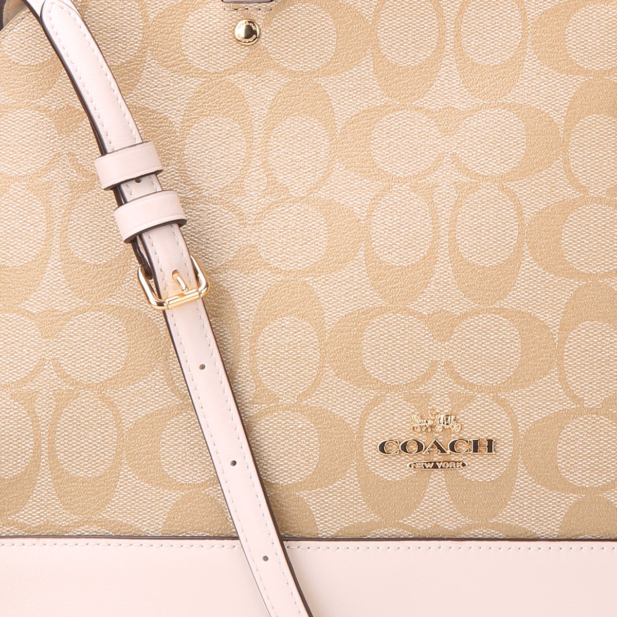 > coach/蔻驰 sierra 女士大号pvc贝壳包 手提包