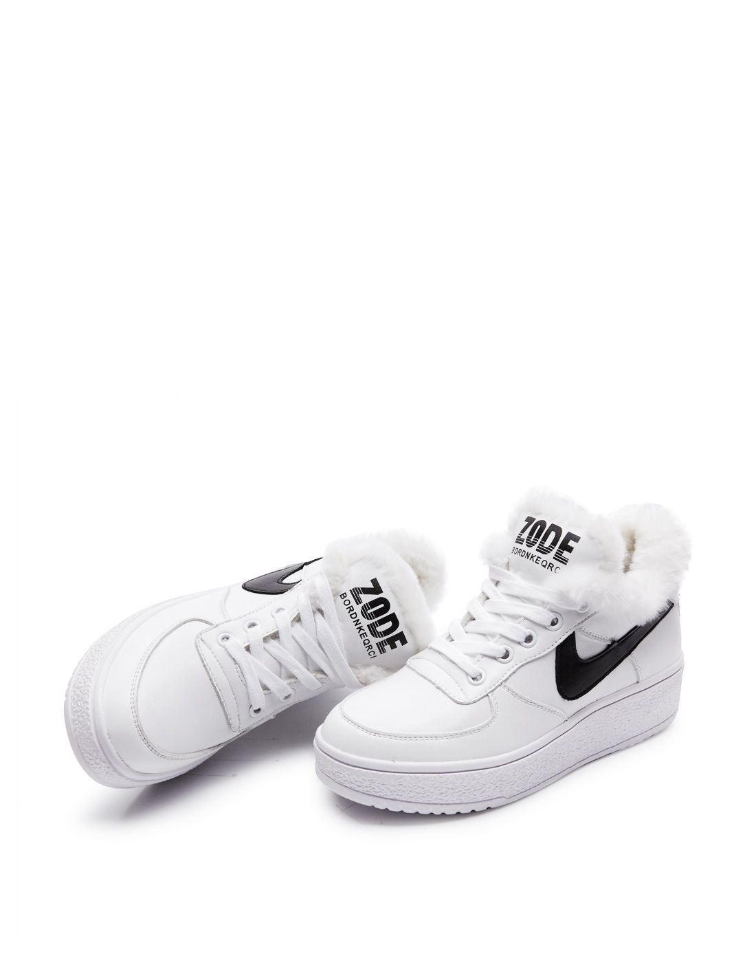 2016新款女款白色运动型牛皮休闲鞋