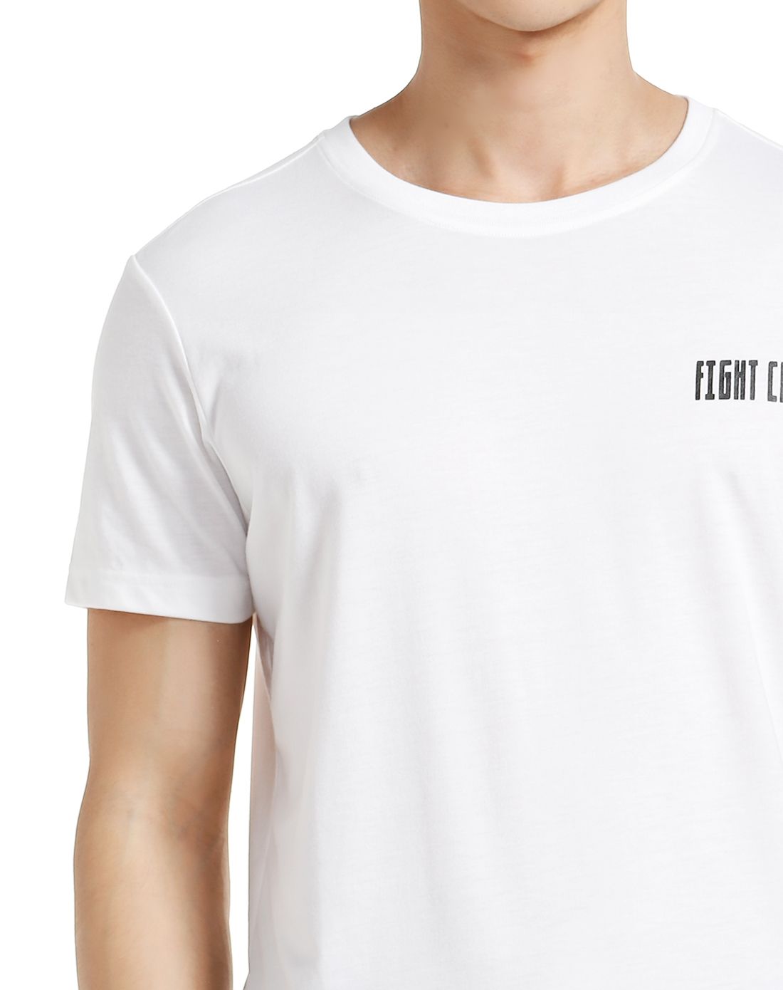 综训系列 男款白色短袖t恤 吸湿速干