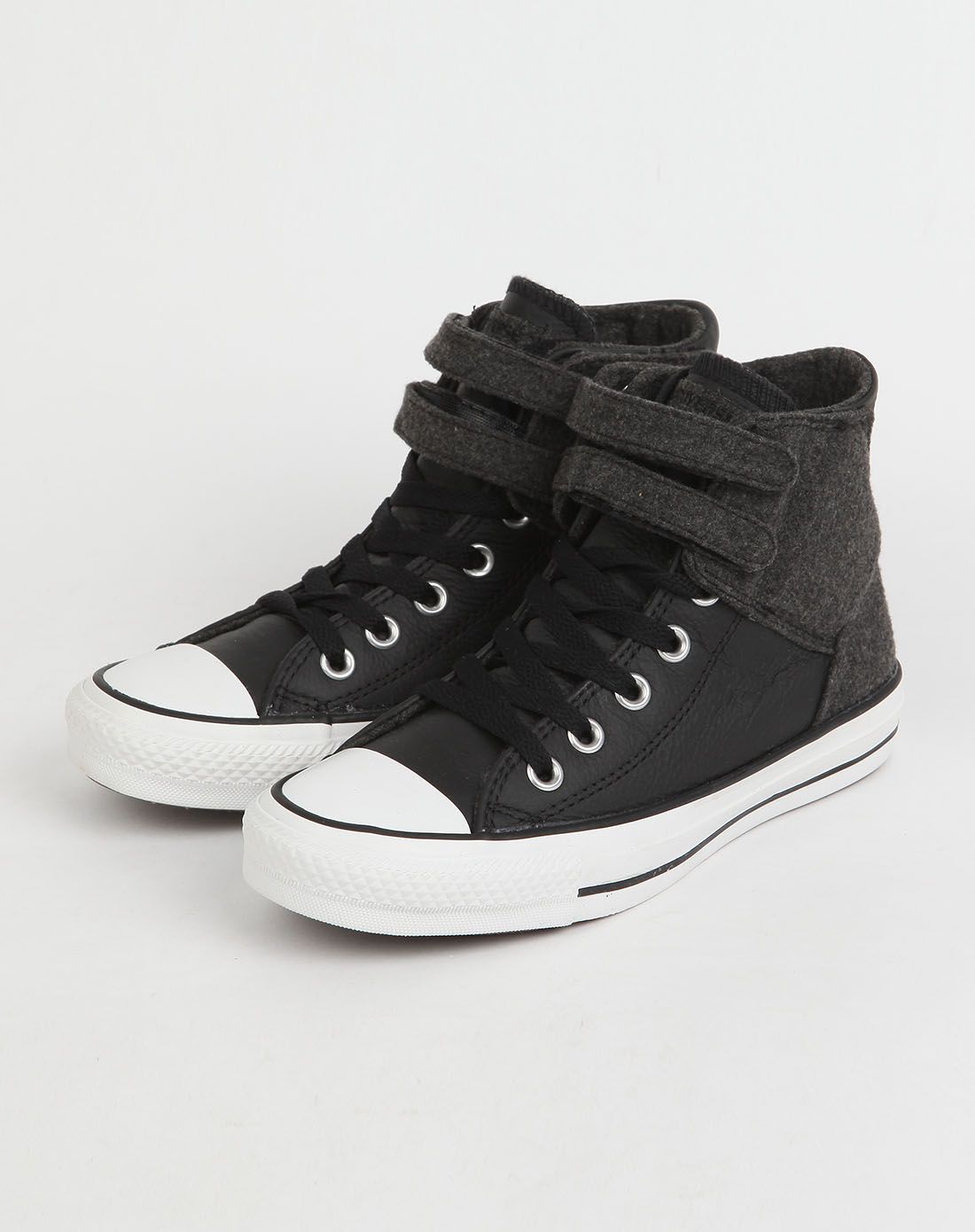 converse 中性黑轻便胶鞋