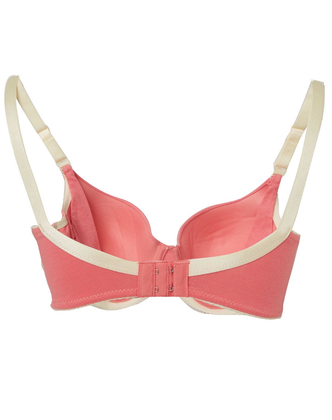 棉弹印花软钢托文胸