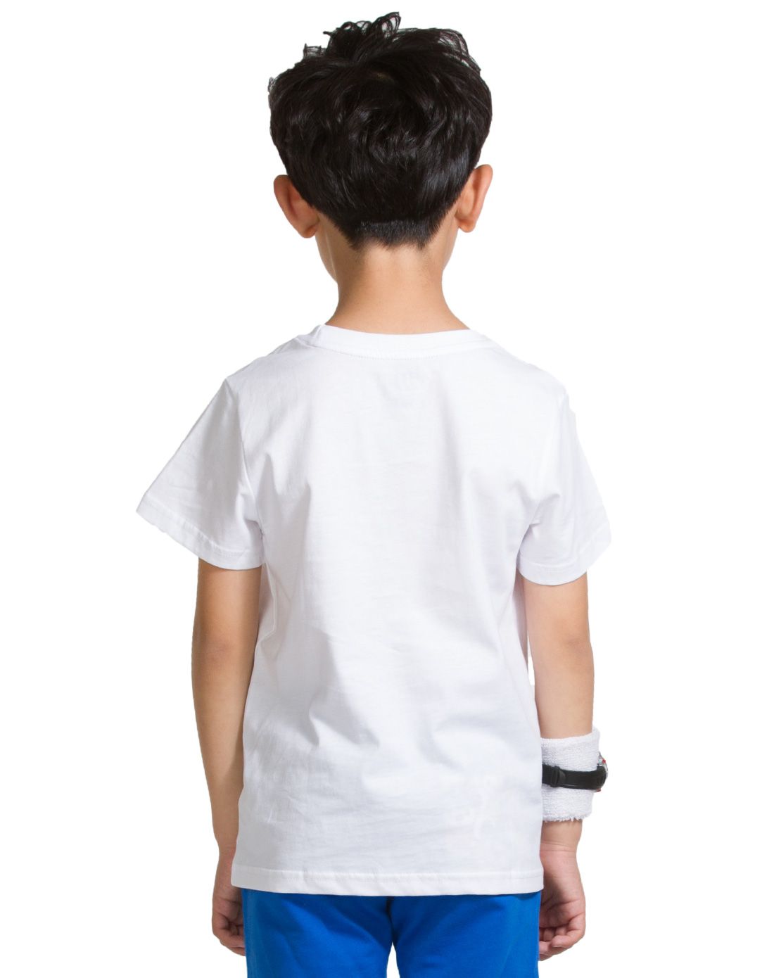 男童本白色t恤