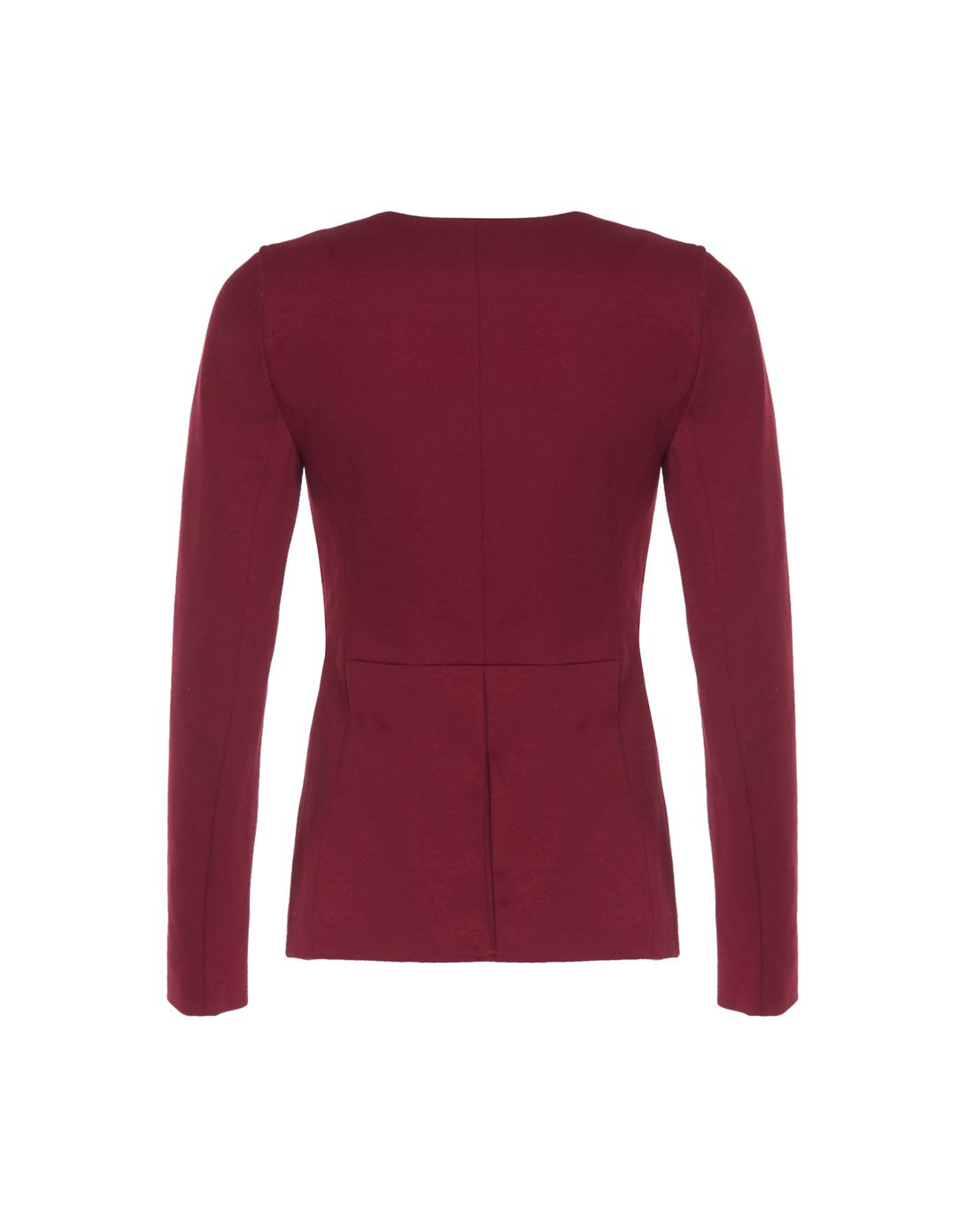 armani exchange女款深红色休闲西装