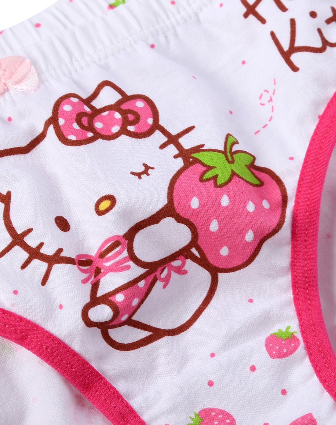 hello kitty女款棉质三角内裤4条装(颜色图案随机发)