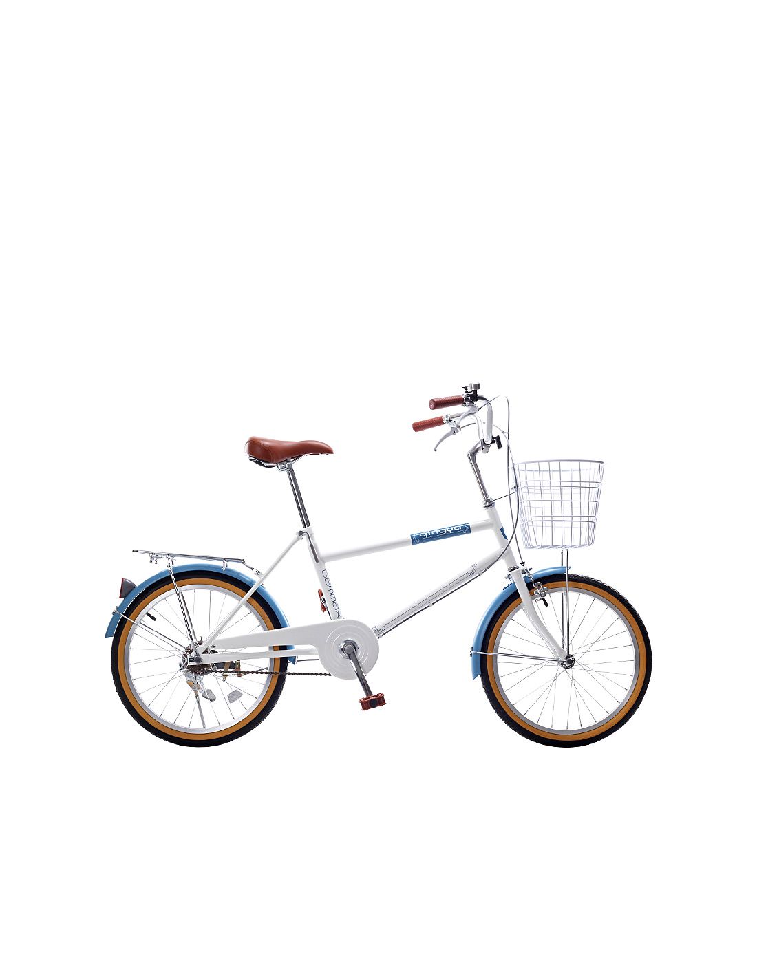 捷马gamma自行车专场直发货清雅20寸 中性款白色学生城市车 出口韩版