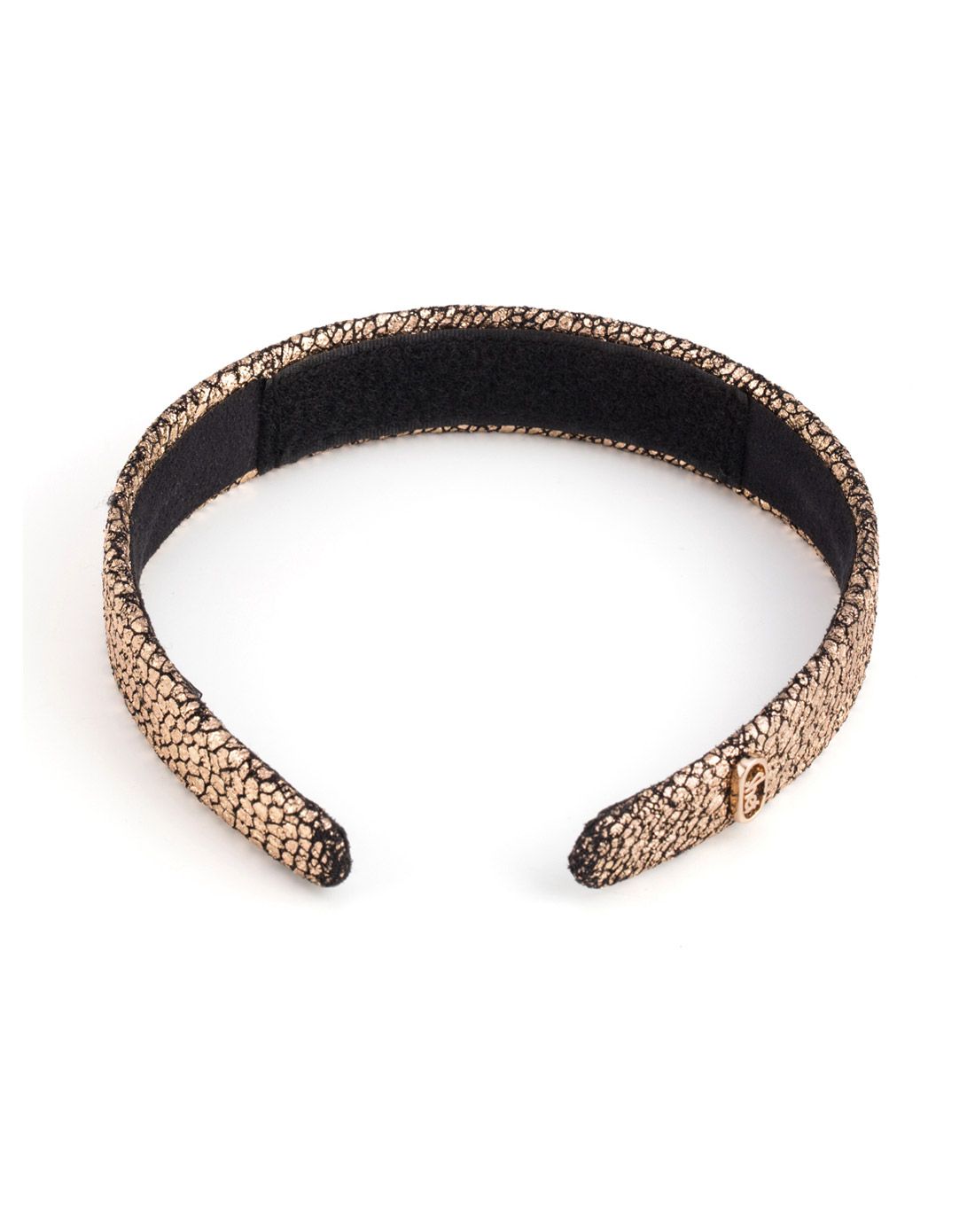 复古金属色头箍