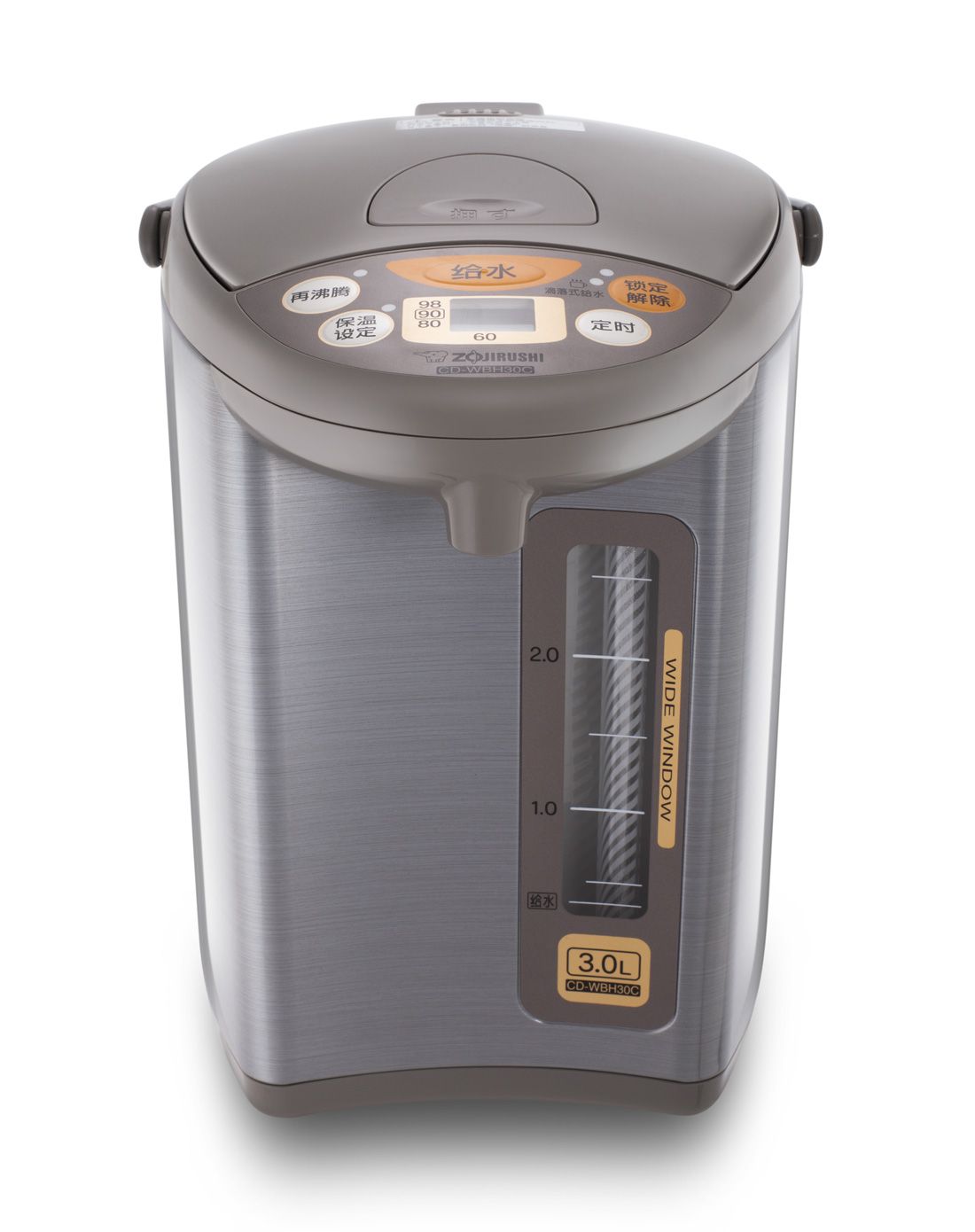 象印3l四段式保温设定微电脑电热水瓶