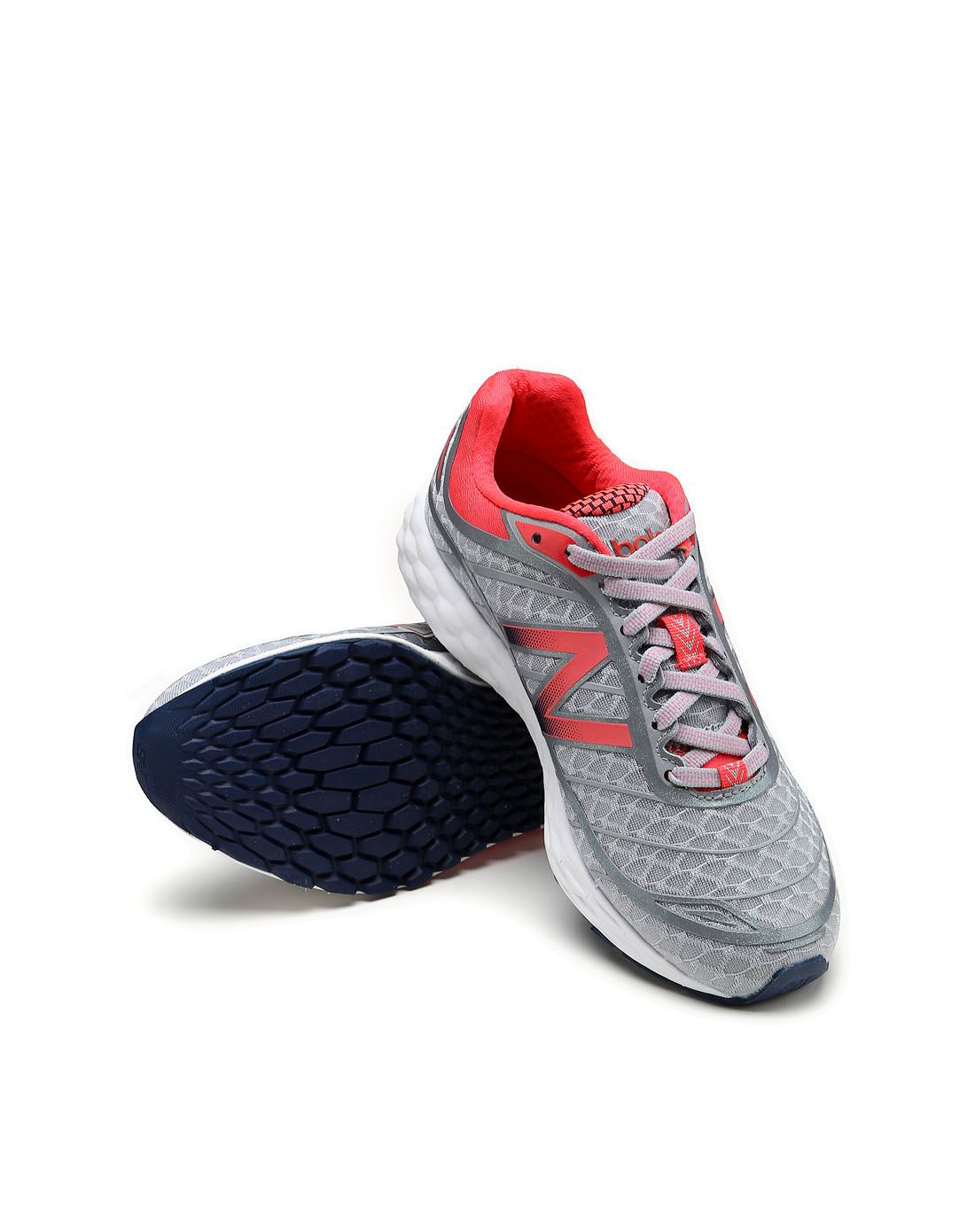 new balance nb980 女款银灰色运动鞋 舒适活力