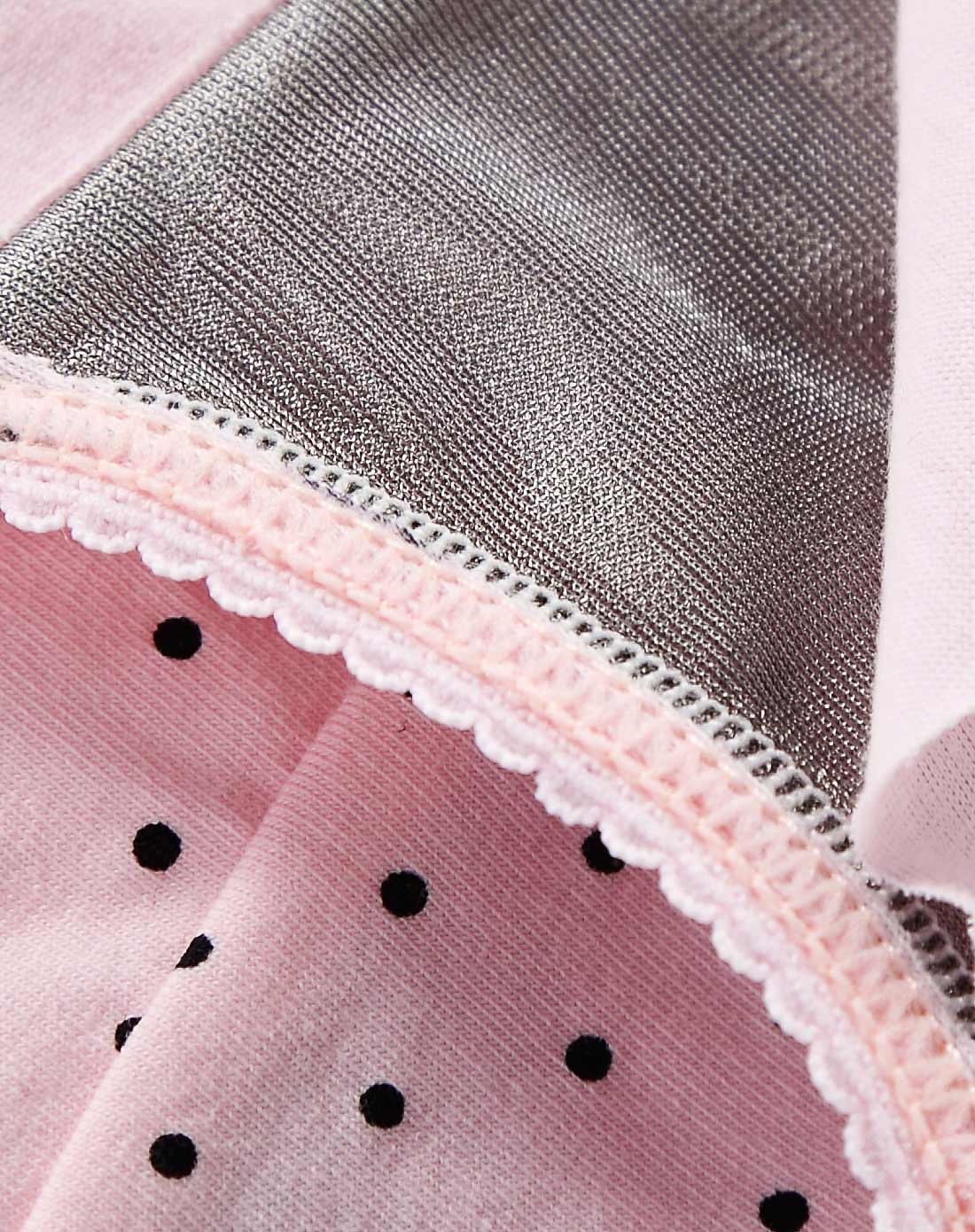 花色银纤维抗菌两条装组合内裤