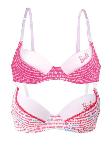 迪士尼&芭比娃娃儿童内衣&家居服&服饰配件芭比娃娃/barbie女童玫红色