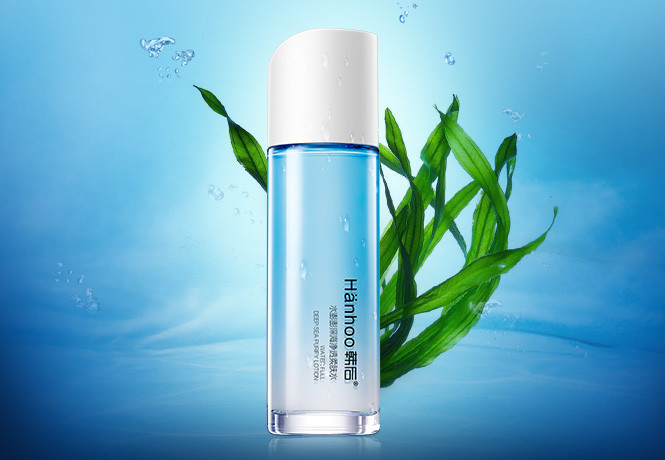 保湿补水 水澎澎深海净透柔肤水100ml ,海水和海藻精粹搭配,珍贵深海