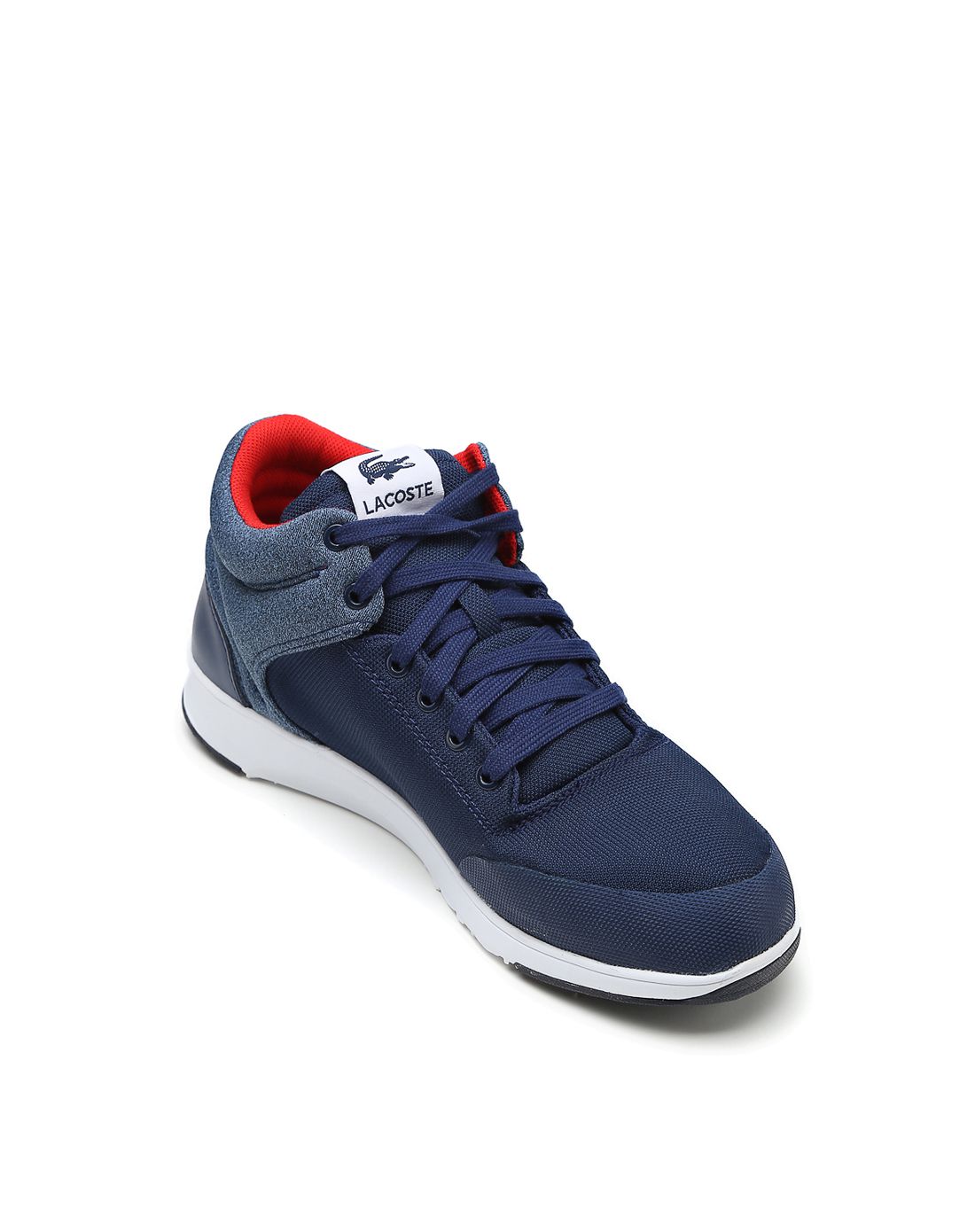 鳄鱼lacoste男女鞋包配件专场男款藏蓝色潮流休闲运动鞋m4017p11ci2