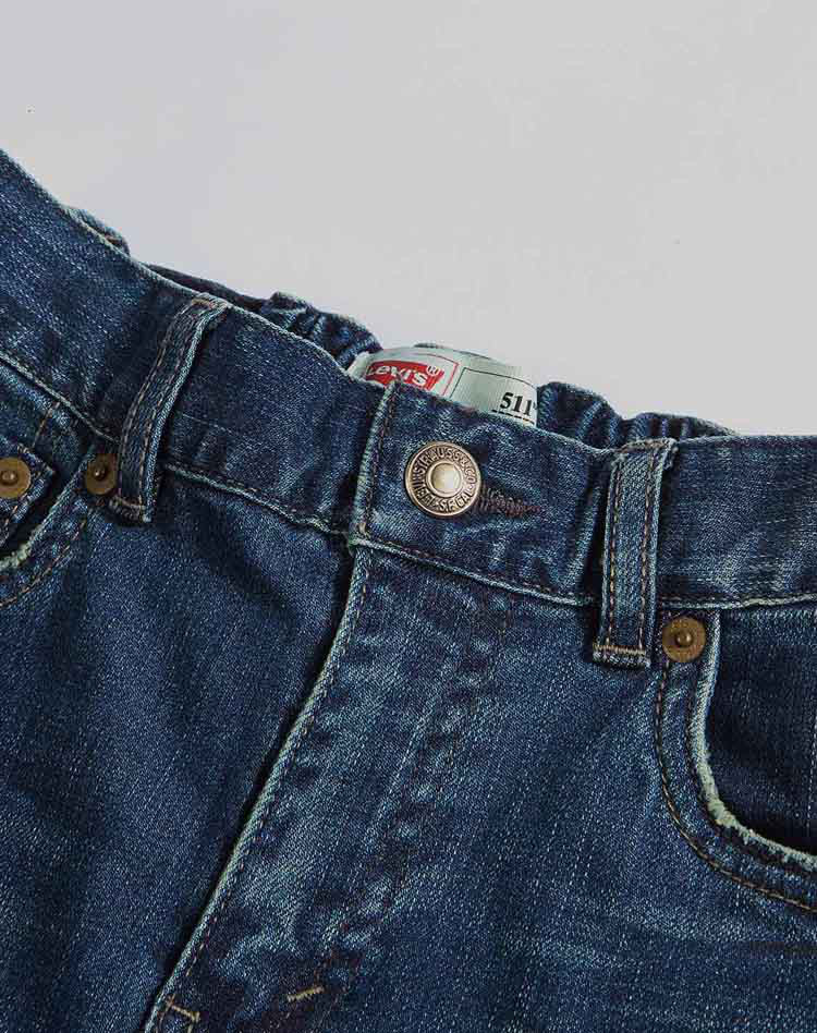 李维斯levi's男童levis 中性灰白levis经典牛仔裤5265511m82_唯品会