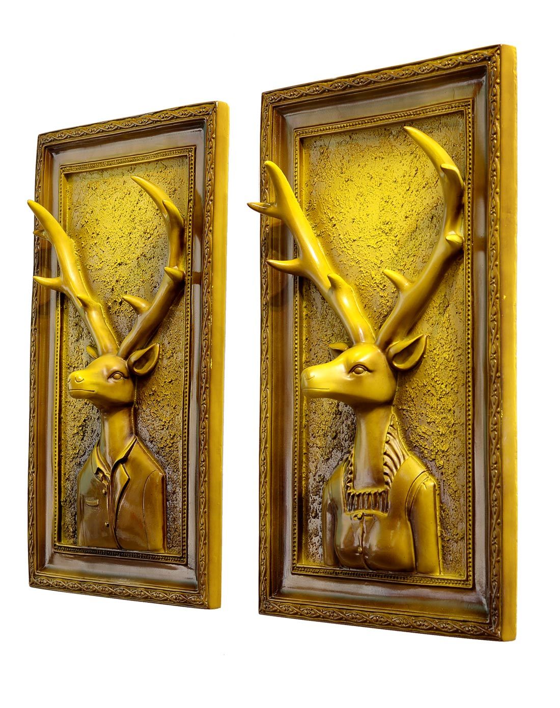 典雅富贵鹿先生壁挂(大号)