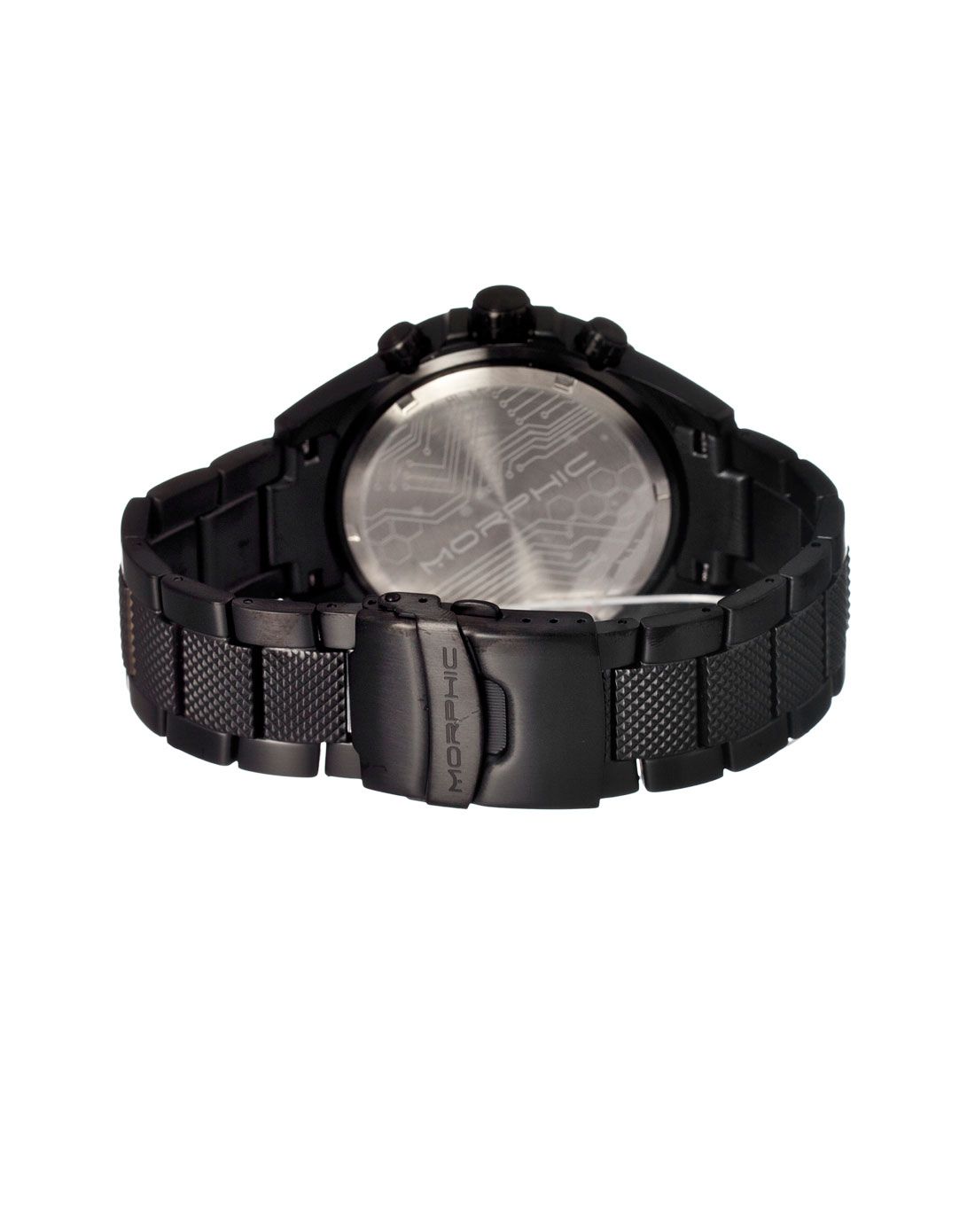 morphic黑色 & 银色 m17系列计时手镯腕表mph1703