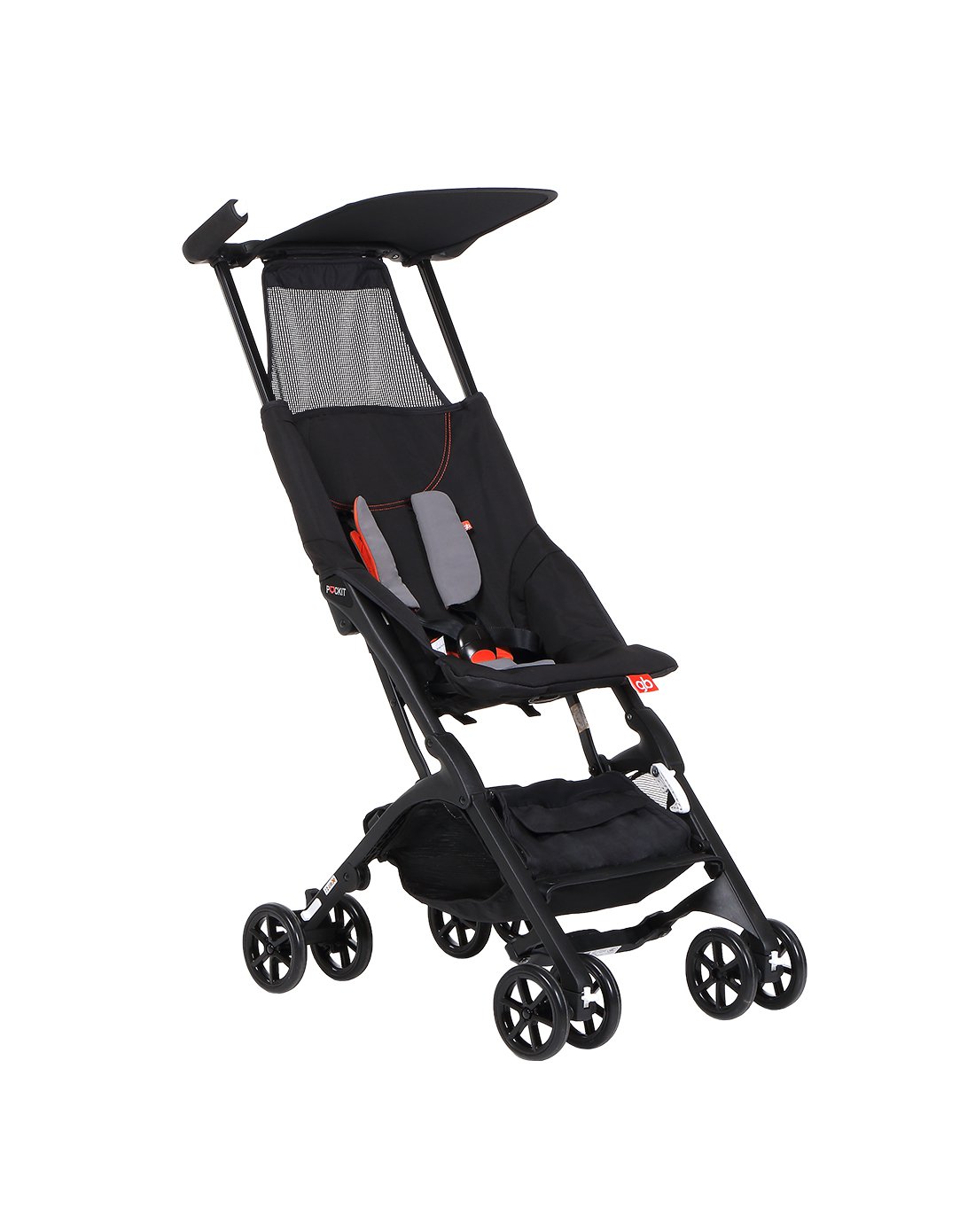 gb好孩子 新款2代超轻便口袋车旅行便携折叠伞车婴儿推车(蓝色)送前