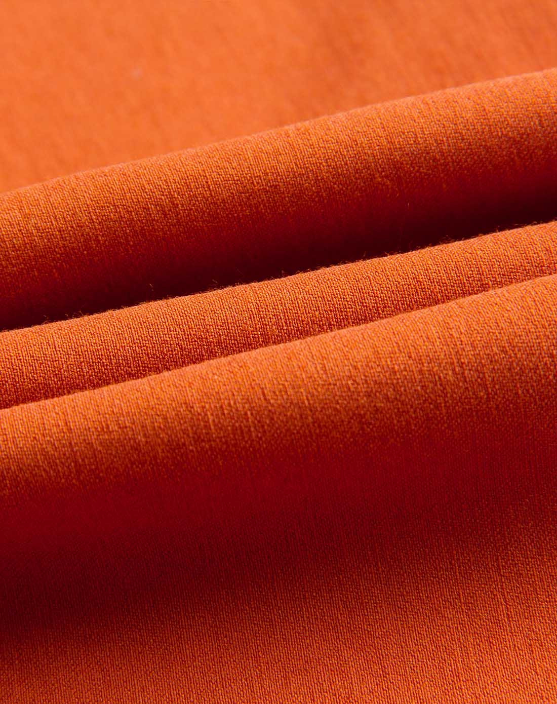 女装红橙色时尚文艺小脚裤