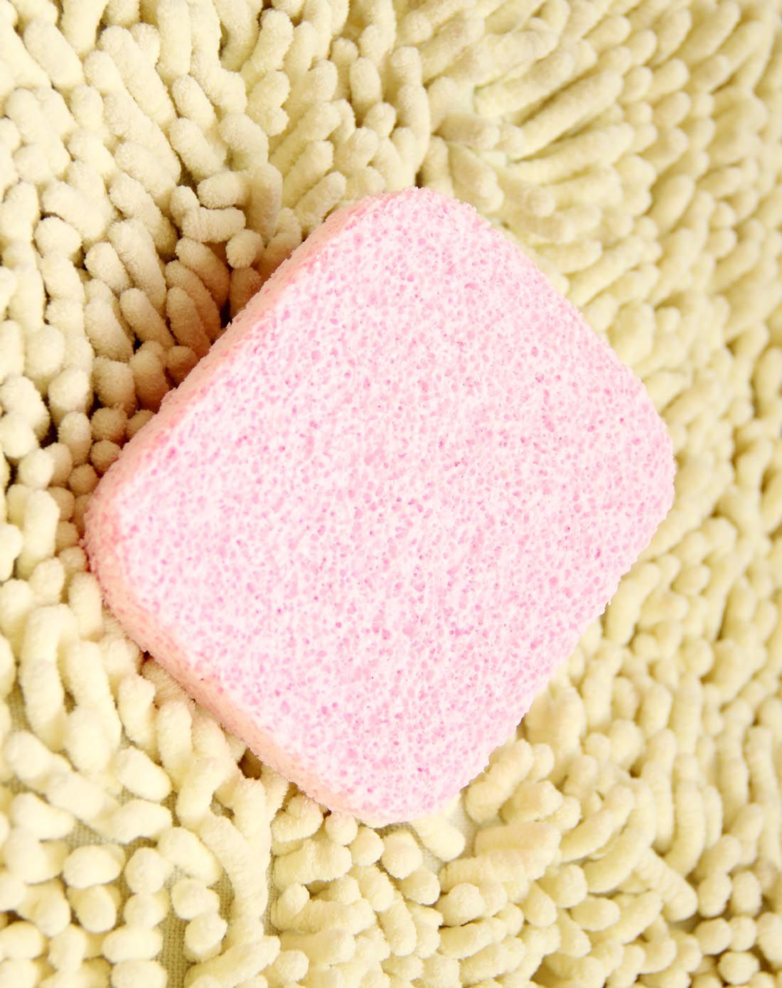 柔软多用沐浴洁颜棉 颜色随机(2包装)