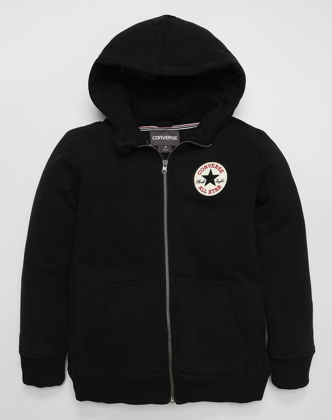 匡威converse运动时尚男童专场converse 男童正黑外套1526023_唯品会