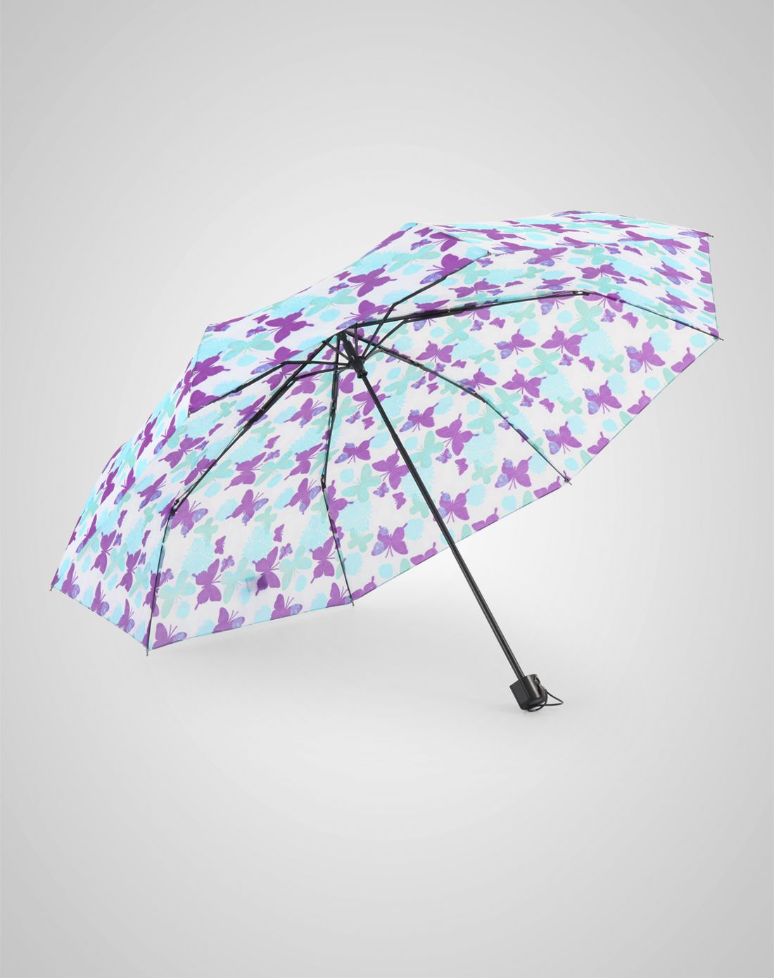 boy 德国轻奢三折拒水伞(花蝴蝶)