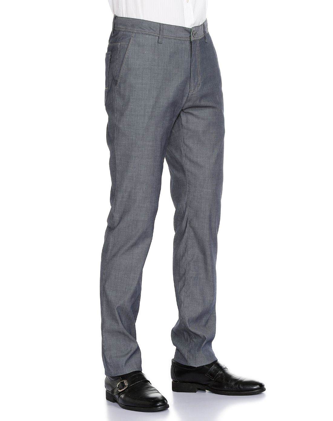 灰色男士时尚简约个性潮流休闲裤
