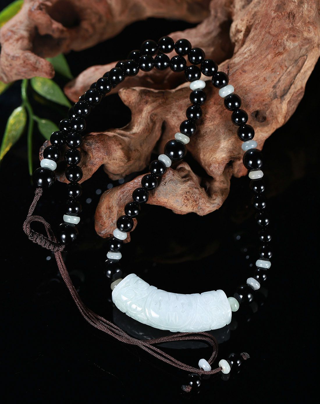 filial&love玉石专场filial&love 福气永相随翡翠项链/毛衣链(附证书)