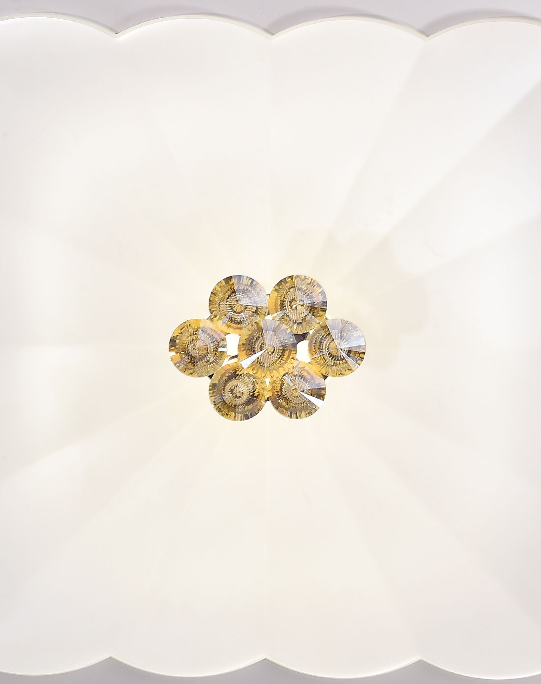 led方形客厅吸顶灯 三色分段 led灯贴 36w