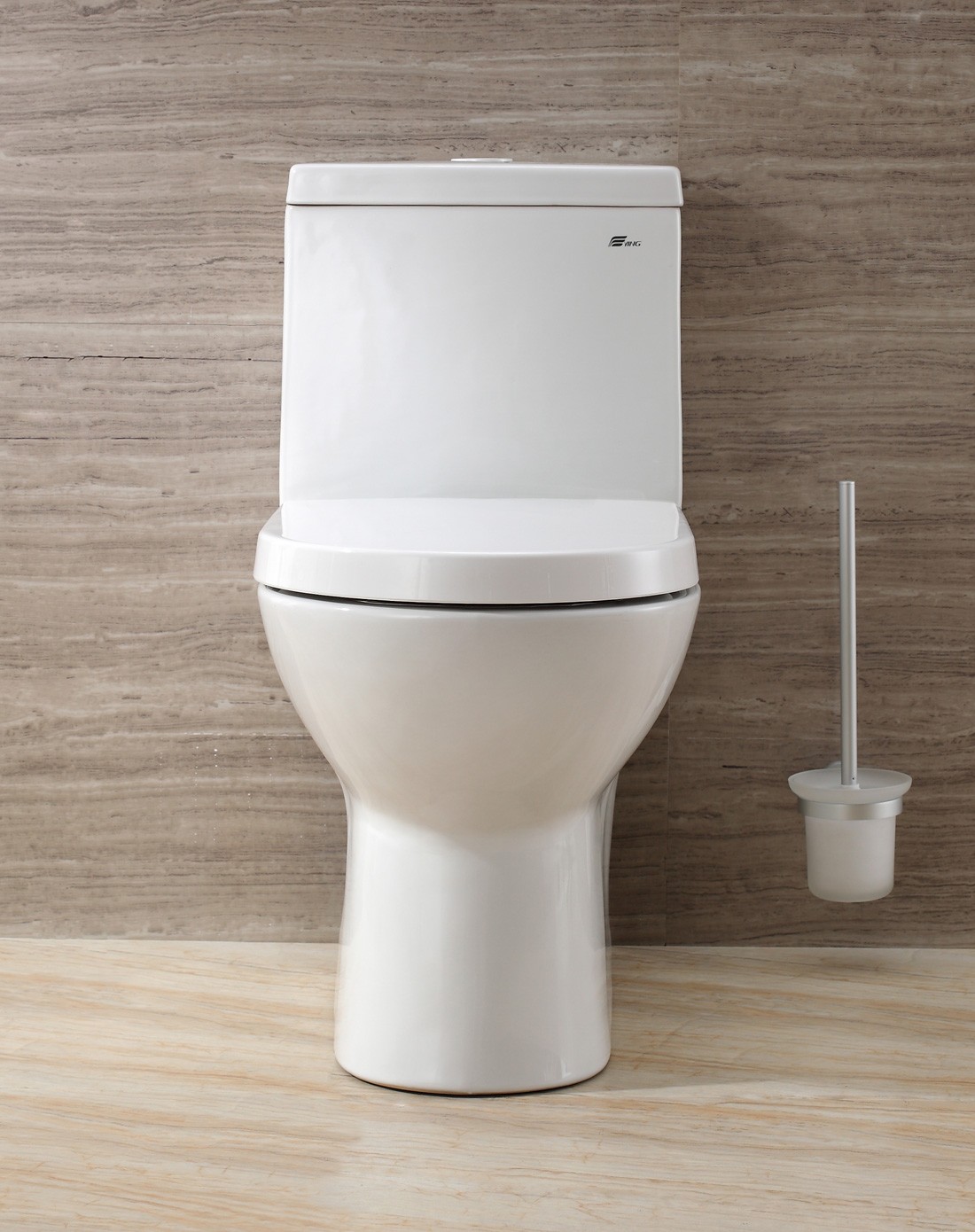 加大式方形水箱超强冲力马桶节水坐便器156