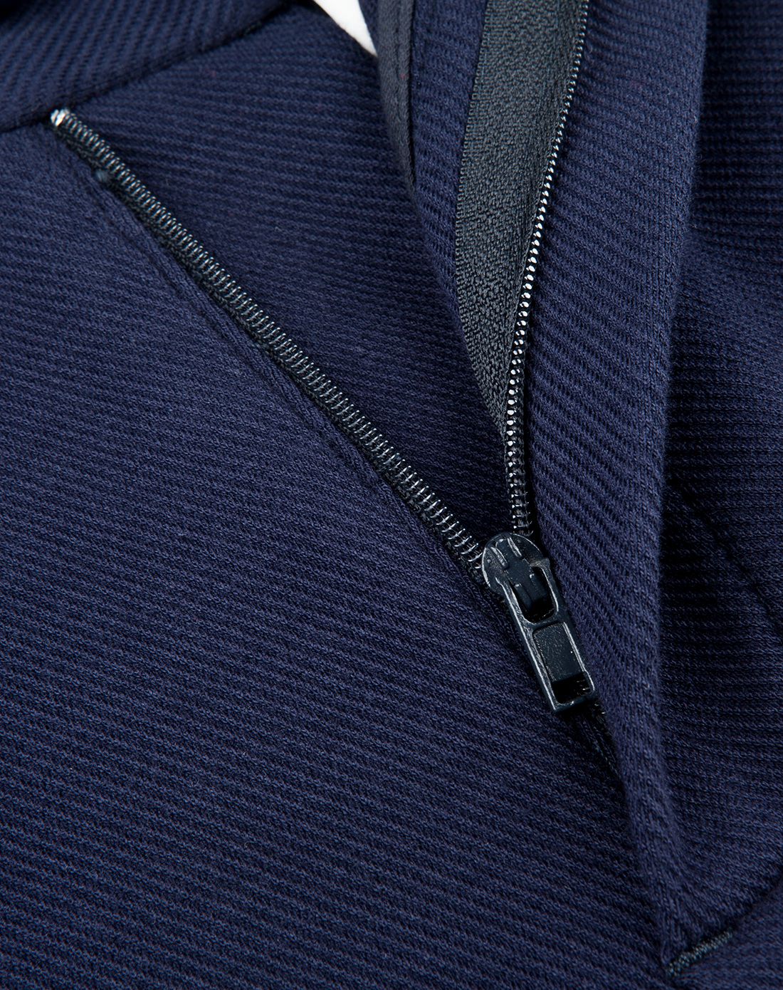 男款藏蓝色斜纹布棉质长裤